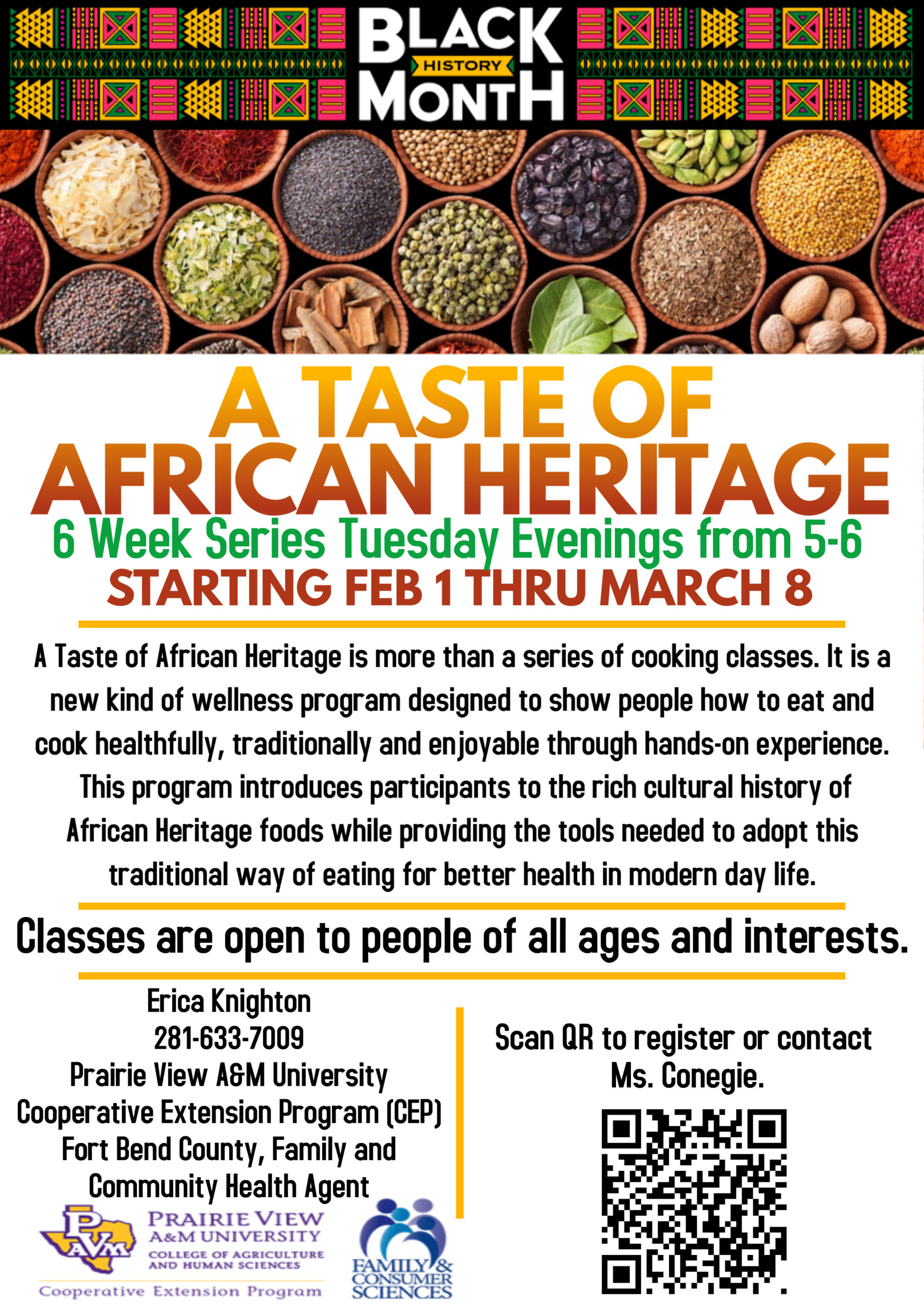 A Taste of African Heritage