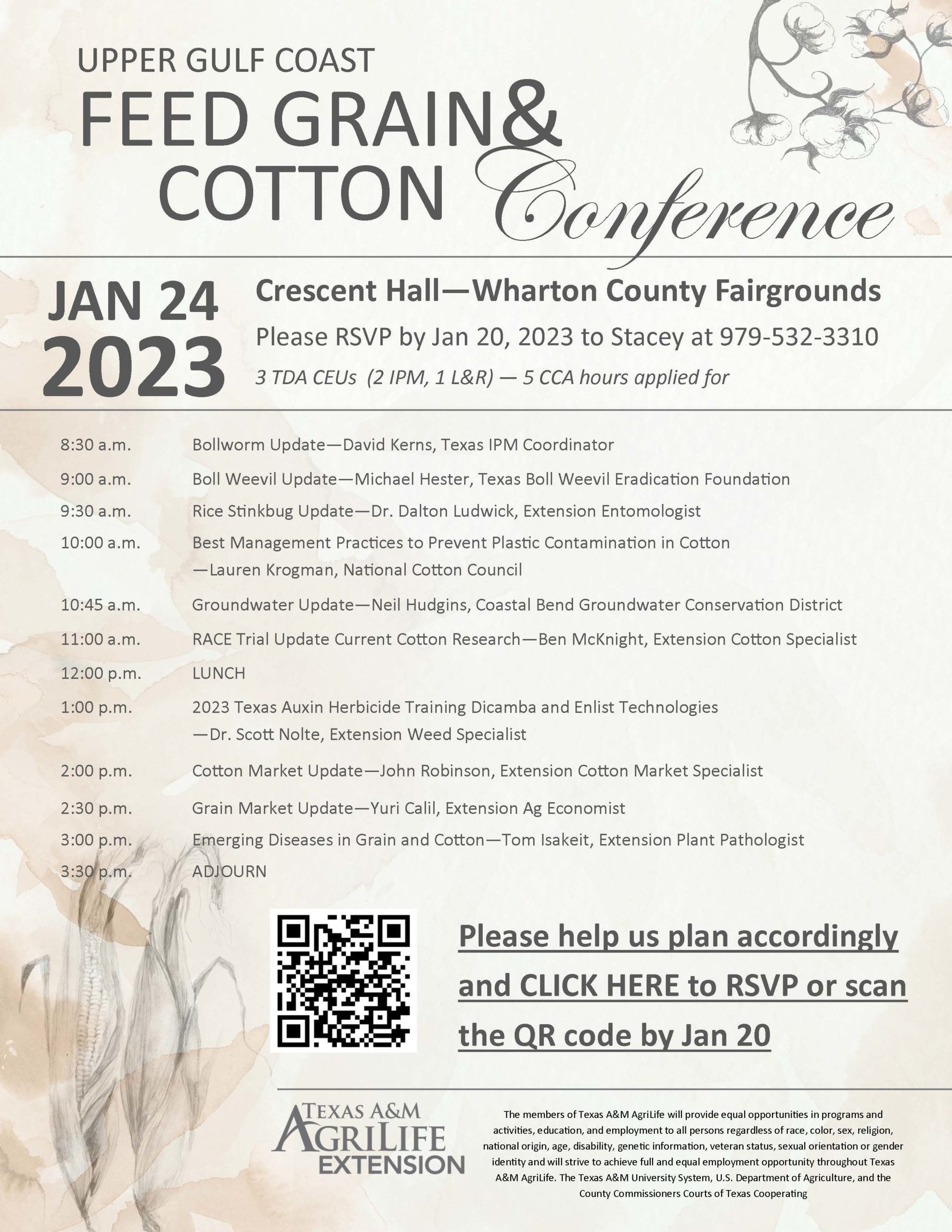 2023 Feed Grain Cotton Flyer