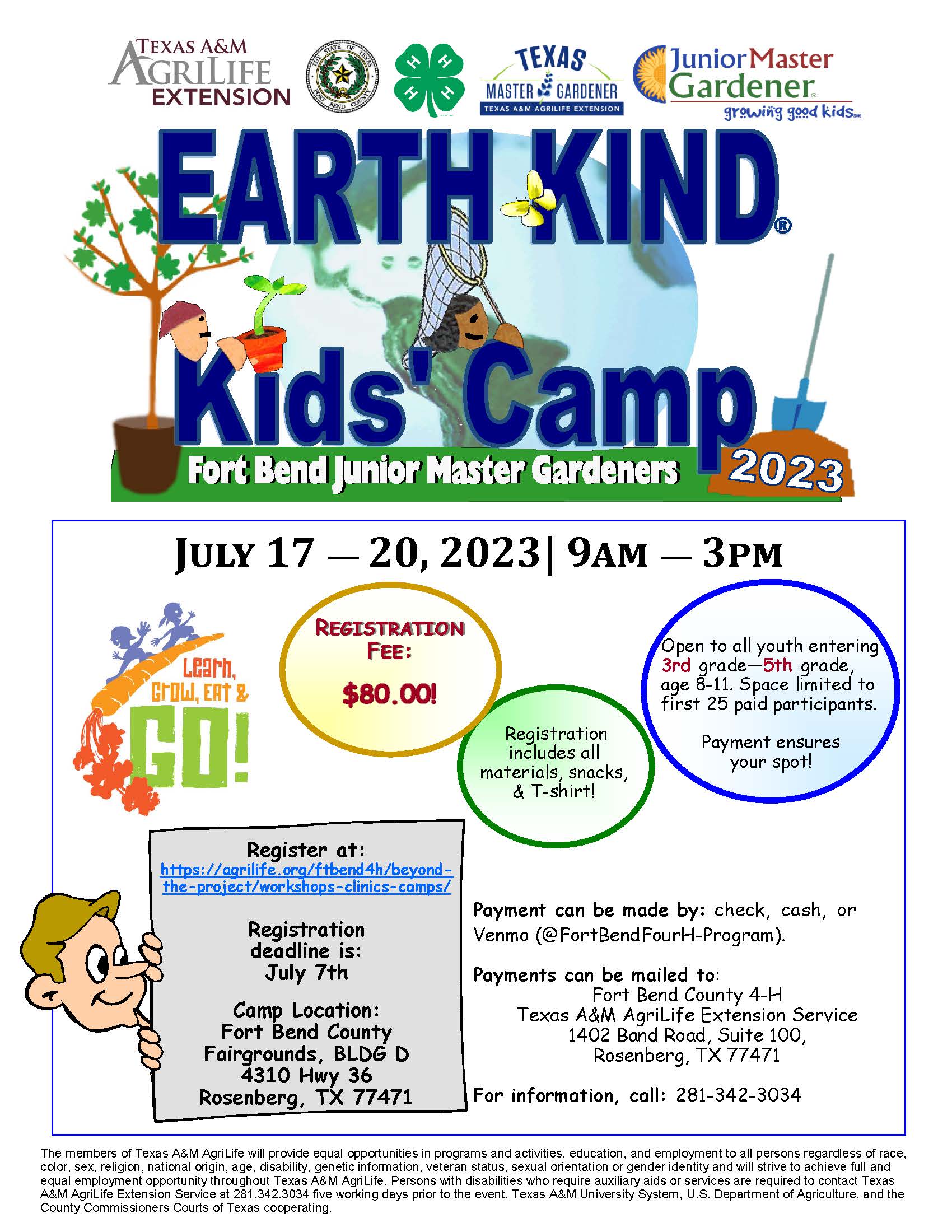 Earth-Kind Kids' Camp