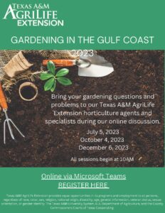 Gardening in the Gulf Coast Flyer