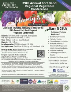 Vegetable Conference Flyer