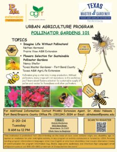 Pollinator Garden flyer